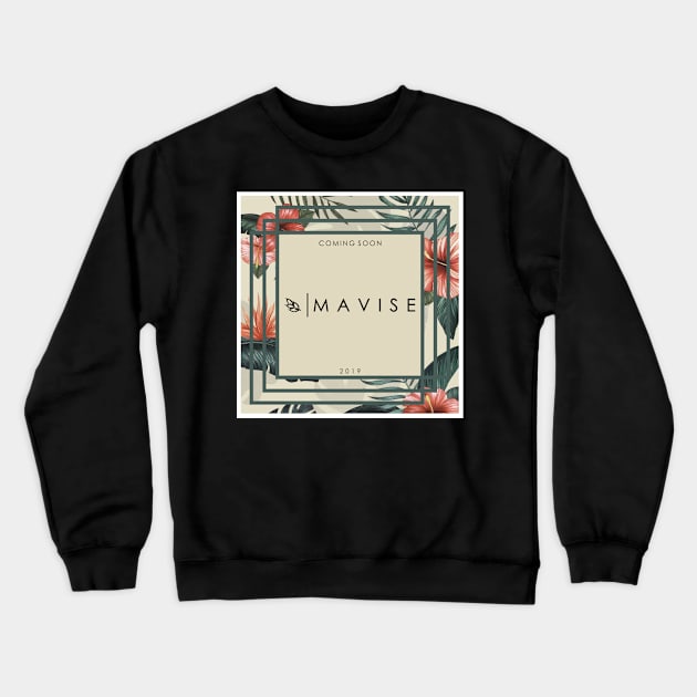 Mavise Background Crewneck Sweatshirt by Mavise